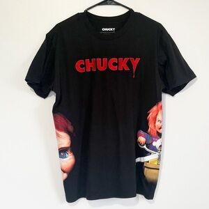 CHUCKY Graphic Tee Short Sleeve Black Mens XL